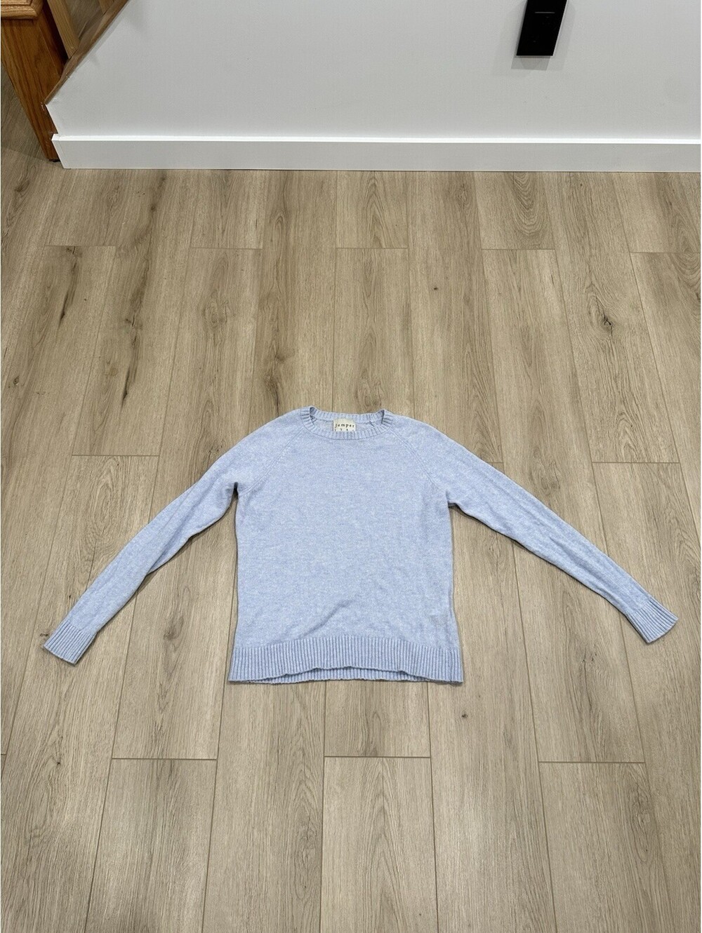 Jumper 1234 Blue Cashmere Sweater Sz 2